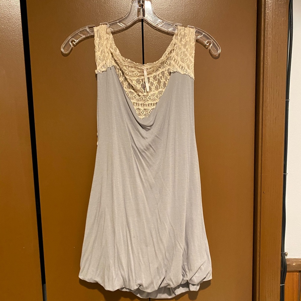 Free People Lace Tank Top